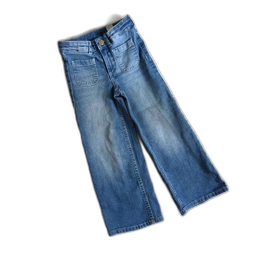 H&M Kids Wide Leg Blue Jeans